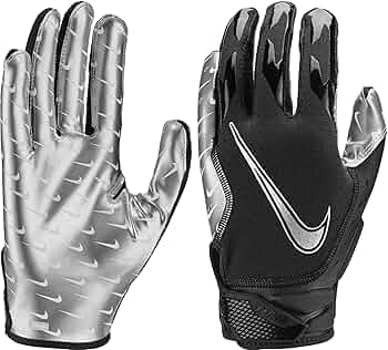 セール‼️NIKE VAPOR JET 1.0 GLOVE GRAY M Nike Vapor Jet Football Gloves Youth Large Smoke Grey/Photon